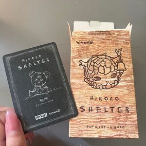 hirono shelter secret stuffed bear new unopened bag